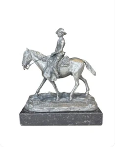 7th Calvary pewter sculpture by Kraczkowski who made the prototype for G I Joe - Picture 1 of 4