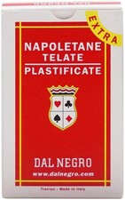 DELNEGRO CARTE NAPOLETANE TELATE PLASTIFICATE EXTRA DAL NEGRO