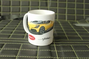 Orignal Bugatti Tasse Mug Bugatti Mistral Roadster RARITÄT TOP NEU - Picture 1 of 2