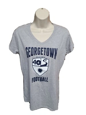 Camiseta gris XL del equipo de fútbol americano SGAR de la Universidad de Georgetown Hoyas para mujer Foto 1 de 4