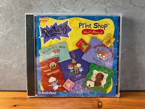 (NEW/SEALED) Nickelodeon RugRats Game, Activity Challenge & Print Shop (1998,CD) - Picture 1 of 5