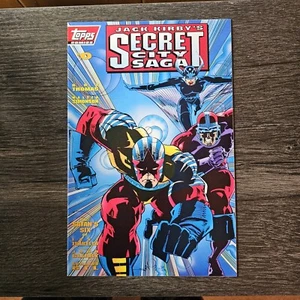 Jack Kirby's Secret City Saga #0 Simonson Vf/nm 1993 Topps Comics - Picture 1 of 2