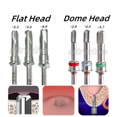 Taladro de aproximación lateral de crestal dental levantador de senos escariador implante levantador de pared Foto 1 de 4