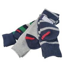 GAP SOCKS 3 Pairs MEN CREW Socks Set  ONE SIZE 85% Cotton GREAT GIFT!
