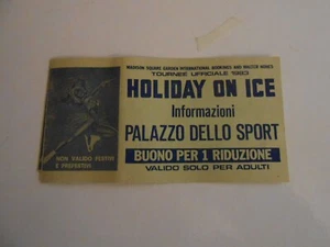 HOLIDAY ON ICE BIGLIETTO BUONO PER 1 RIDUZIONE TOURNEE' UFF. 1983 - Picture 1 of 1