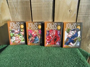 JoJo's Bizarre Adventure Part 5 Golden Wind By Hirohiko Araki Volumes 1 2 3 4 HC - Picture 1 of 5