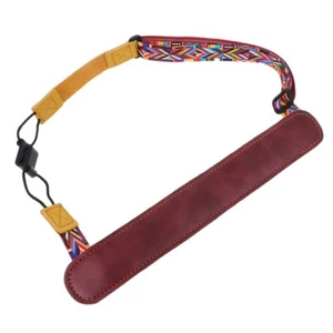 Acoustic Guitar Strap Woven Ukulele Strap Double Hook Ukulele Strap - Picture 1 of 12