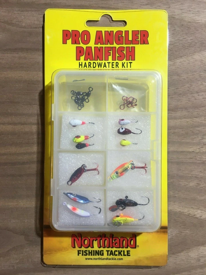 Aparejos de pesca Northland - Kit de agua dura Pro Angler Panfish - 22 piezas Foto 1 de 2