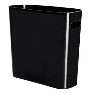 1.5 Gallon Plastic Slim Trash Can Garbage Container Bin with Handles for Office - Picture 1 of 4