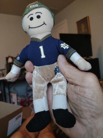 Notre Dame Irish Buddy Plush Stuffed Doll. Good Shape! Cover