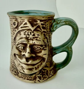 Taza de cerámica Jim Rumph jarra con troll 1971 firmada - Imagen 1 de 7