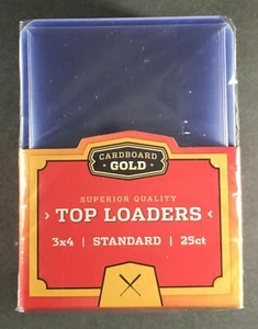 You Pick! Cardboard Gold Toploaders 60 100 140 190 240 pt Rookie Gold Card Saver - Picture 1 of 50