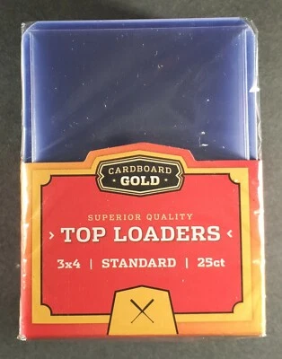 You Pick! Cardboard Gold Toploaders 60 100 140 190 240 pt Rookie Gold Card Saver