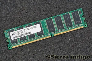 Micron MT8VDDT6464AY-40BF4 PC3200U-30331-D1 512MB Memory RAM - Picture 1 of 1