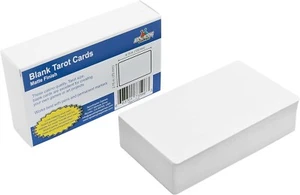Blank Playing Cards Tarot Size - 80 Matte Finish Cards & Blank Box - Picture 1 of 7