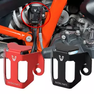 Brake Fluid Reservoir Cover Guard For DUCATI Hypermotard 796 821 939 950 1100/S - Picture 1 of 17