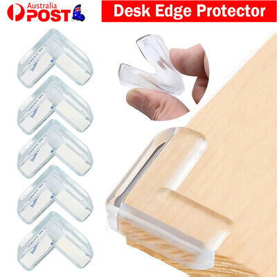 Desk Edge Soft Protectors Table Corner Cushion Baby Child Safety Guard Clear • 3.02$