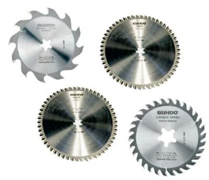 4 er Set HM/Widia Kreissägeblatt 190 x 20 Z 16/Z32/Z48/Z58 GUHDO f. Festool CS - Bild 1 von 1