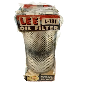 Lee L131 56-57 Chevrolet Pontiac 265 283 Oil Filter Cartridge Vintage - Picture 1 of 8