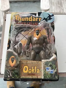 2003 Thundarr The Barbarian MOC 6" Ookla The Mok Figure Toynami Hanna Barbera - Picture 1 of 13