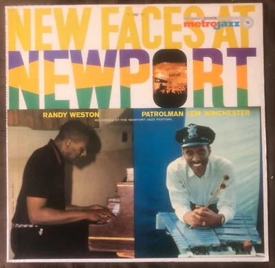 NEW FACES AT NEWPORT Randy Weston & Lem Winchester - 1959 1st Press MetroJazz LP - Image 1 of 3