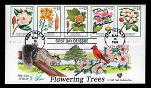 3193-3197 First Day Cover, Artist Signed - Picture 1 of 3