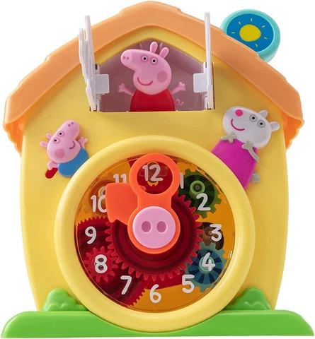 NEW Peppa Pig Cuckoo Clock Interactive Childrens clock Cover