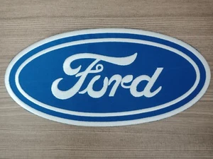 Big Patch Ford Racing Car Biker MotorGP Embroidered Patch/Sew-on Jacket Jean - Picture 1 of 4