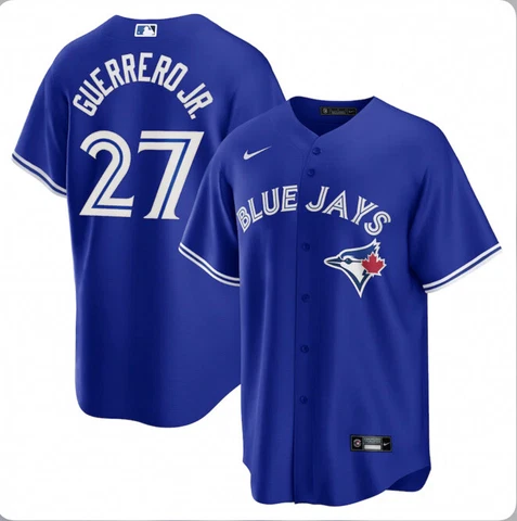 Nike Vladimir Guerrero Jr. Toronto Blue Jays Jersey Royal Blue Alternate Cover