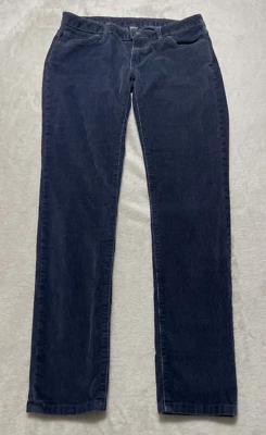 Pantalones de pana Patagonia para mujer 31x32 azul elástico algodón orgánico ajuste regular Foto 1 de 4