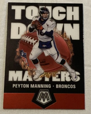 2020 Mosaic Peyton Manning Denver Broncos Touchdown Masters #TM10 HOF - Image 1 of 2