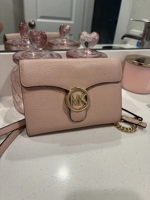 Michael Kors Small Leather Crossbody Bag Wallet - Image 1 of 4