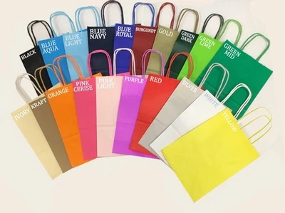 Bolsas de botín de papel - Favores de boda / Fiesta de cumpleaños / Bolsa de regalo de Navidad * Foto 1 de 4