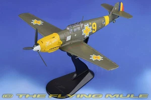 Hobby Master 1:48 Bf 109E Romanian Air Force Grupul 7 Loan Di Cesare Yellow 9 / - Picture 1 of 8