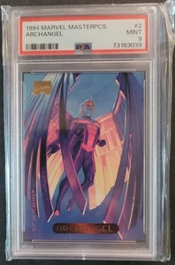 1994 Marvel Masterpieces Archangel Arch Angel #2 GRADED PSA 9 MINT X-MEN - Picture 1 of 2