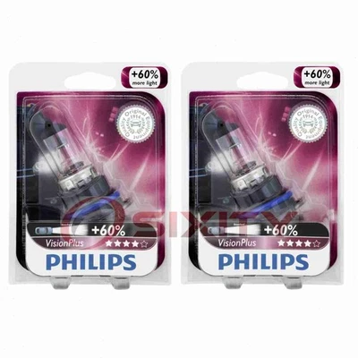 2 bombillas de faros de haz alto Philips para Cadillac Allante Brougham cq Foto 1 de 4