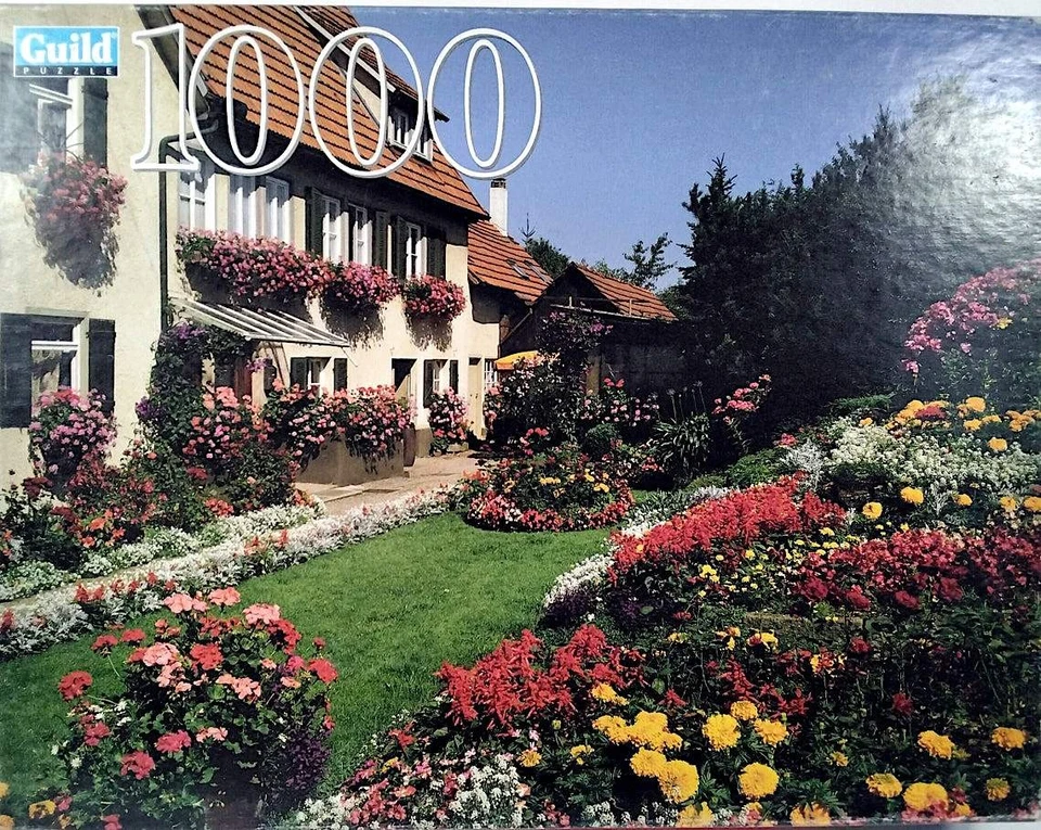 Home And Flower Garden Owen Germany 1000 pc 20-1/8" X 27-1/2" Guild - Image 1 of 1