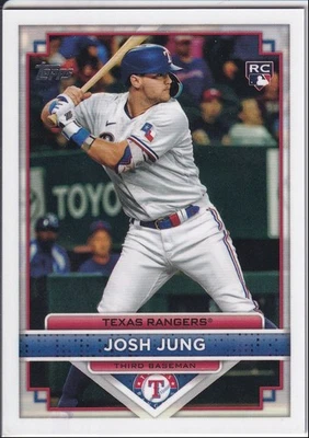 2023 Topps Flagship Collection Josh Jung Rookie - Image 1 of 2