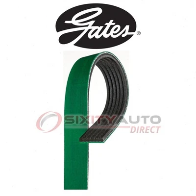 Gates Serpentine Belt for 2007-2016 Ford E-350 Super Duty 5.4L V8 6.8L V10 - uk - Image 1 of 4