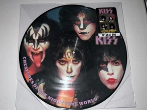 KISS CREATURES OF THE NIGHT TIME WORLD PICTURE DISC LP # 461/500 NEW COTN RARE. - Picture 1 of 3