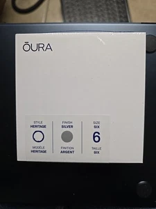 Oura Ring Gen3 Heritage Silber Größe 6 NEU JZ90-1003-06 - Bild 1 von 3