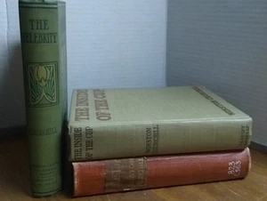 Lot of 3 Winston Churchill American novelist, The Celebrity, Coniston The Inside - Picture 1 of 24