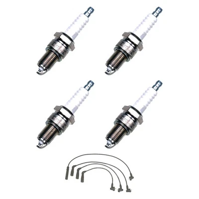 For Toyota Tercel 1993-1994 Denso Spark Plug Wire & Spark Plug Kit - Image 1 of 2