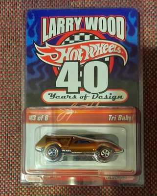 Hot Wheels 2009 Larry Wood 40 años de diseño Tri Baby 2549/8500 Foto 1 de 2