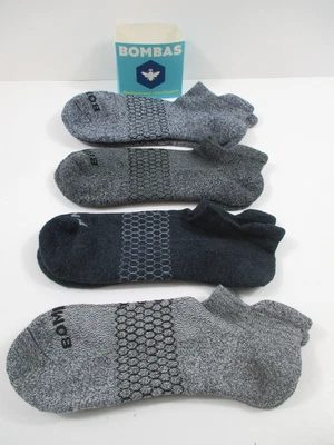 -Nuevo Bombas L Peso Medio 4 Pares Calcetines al Tobillo Talla Mujer 11-13/Hombre 9.5-13 Foto 1 de 3