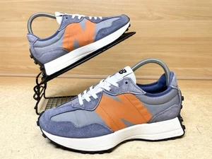 Zapatillas New Balance 327 - Magnéticas Azul Varsity Naranja - Talla UK 5 Mujer’s - Imagen 1 de 19