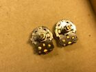 Matched Pair Nos Vintage 1962 Cts 250K Ohm Linear Mini Level Potentiometers (Qty