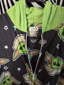 Star Wars Boys Baby Yoda Grogu Union Suit (SIZE 10/12) - Picture 1 of 3