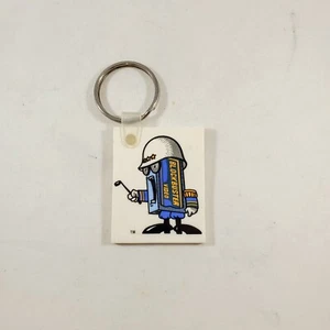 1980er seltener Vintage Blockbuster Video Schlüsselanhänger Polizist VHS Kassette Cop - Bild 1 von 7