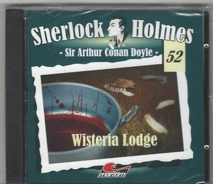 Sherlock Holmes 52 - Wisteria Lodge CD Maritim Verlag Neuware in Folie - Foto 1 di 2